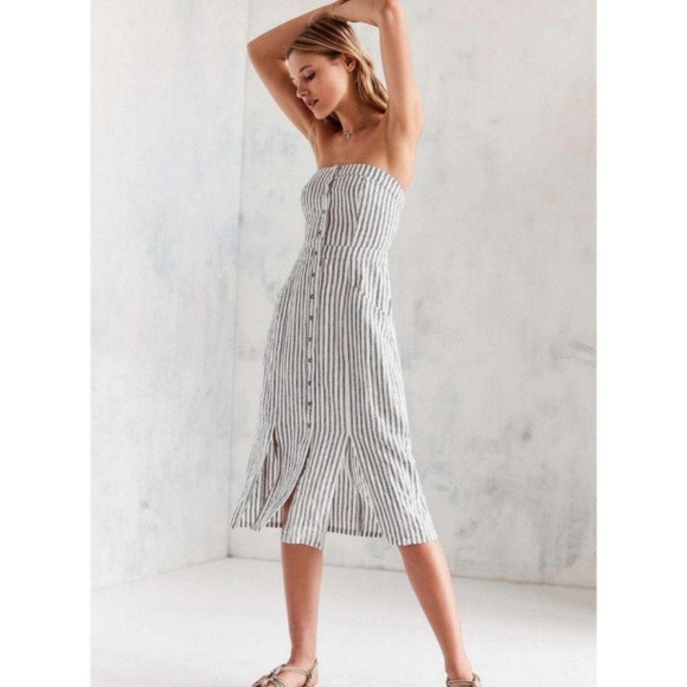 Urban Outfitters BDG Striped Midi Dress
